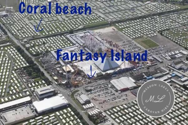 Coral Beach - Row 73 Van 2, Central Heating, Wifi, Bed Linen - Meadow Lakes Caravan & Lodge Hire 英戈尔德梅尔斯 外观 照片